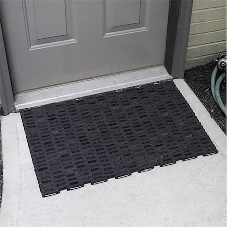 Ricki'S Rugs 20 in. W x 30 in. L Durite 108 Industrial Mats - Straight weave RI1731